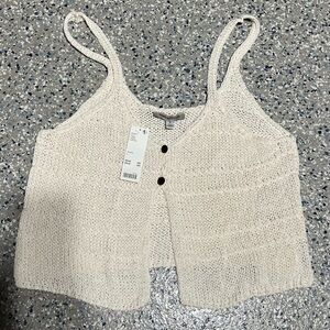 NWT Urban Outfitters Cream Knit Camisole